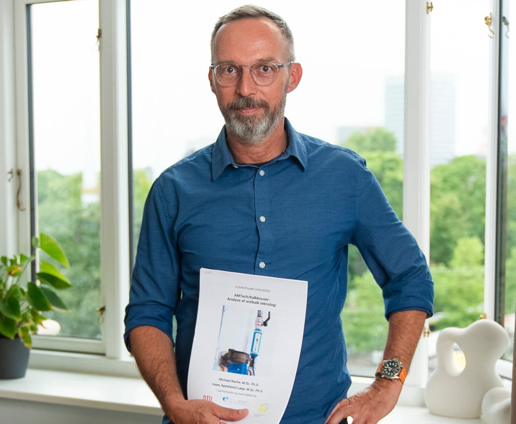 Seniorforsker, Michael Bache, bag ny rapport om kalk og ultralyd