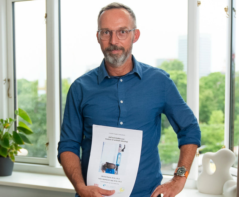 Seniorforsker, Michael Bache, bag ny rapport om kalk og ultralyd